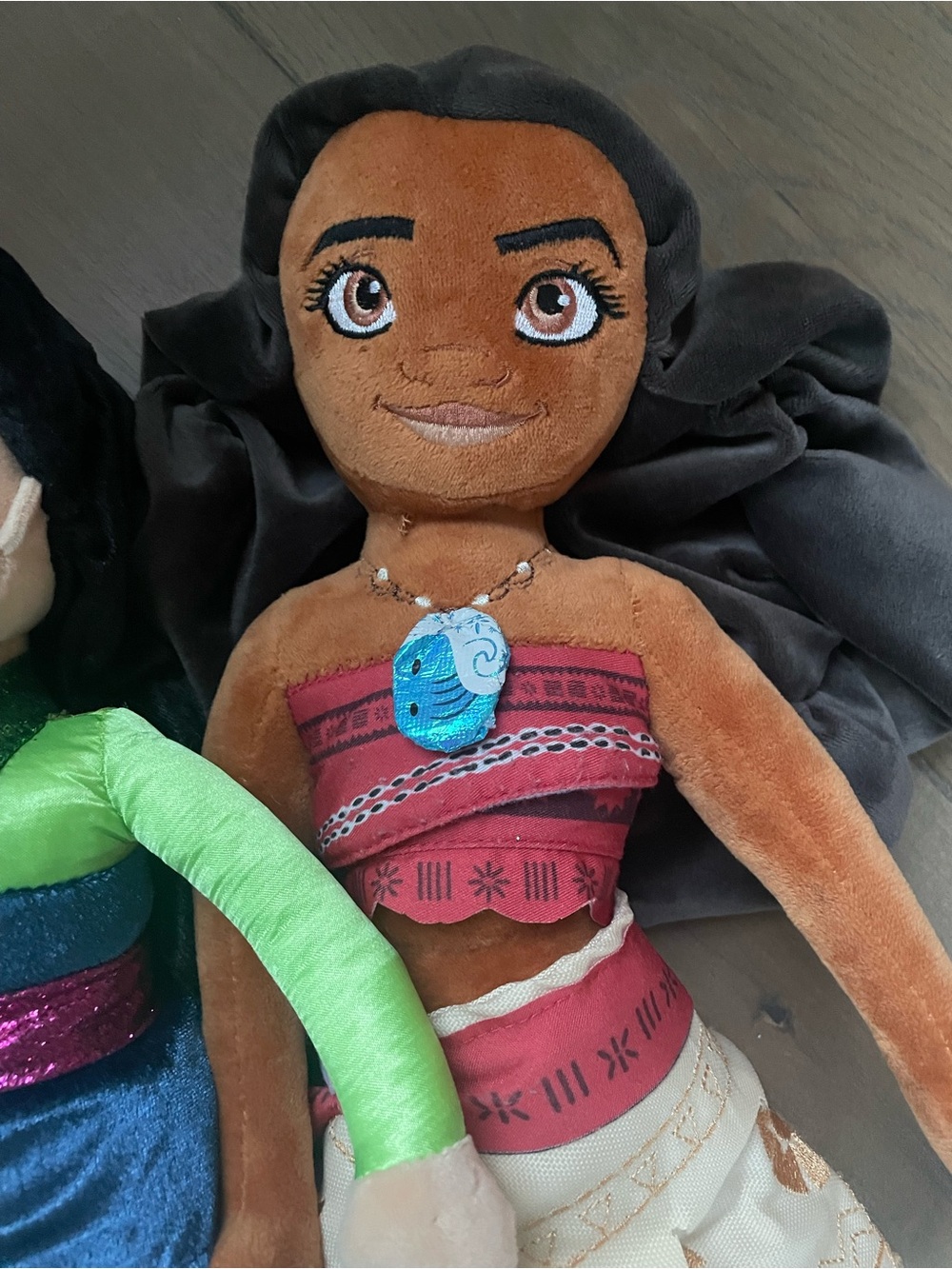 Disney Princess Plush Doll Bundle (4) Moana, Arielle, Belle, Mulan. - Picture 5 of 7